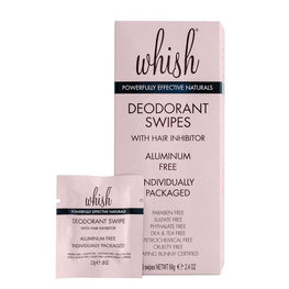 Deodorant Swipes with Hair Inhibitor 30 pack - 23gm