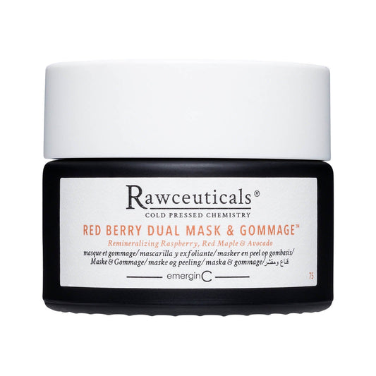 RAWCEUTICALS RED BERRY DUAL MASK & GOMMAGE MASK 50ml